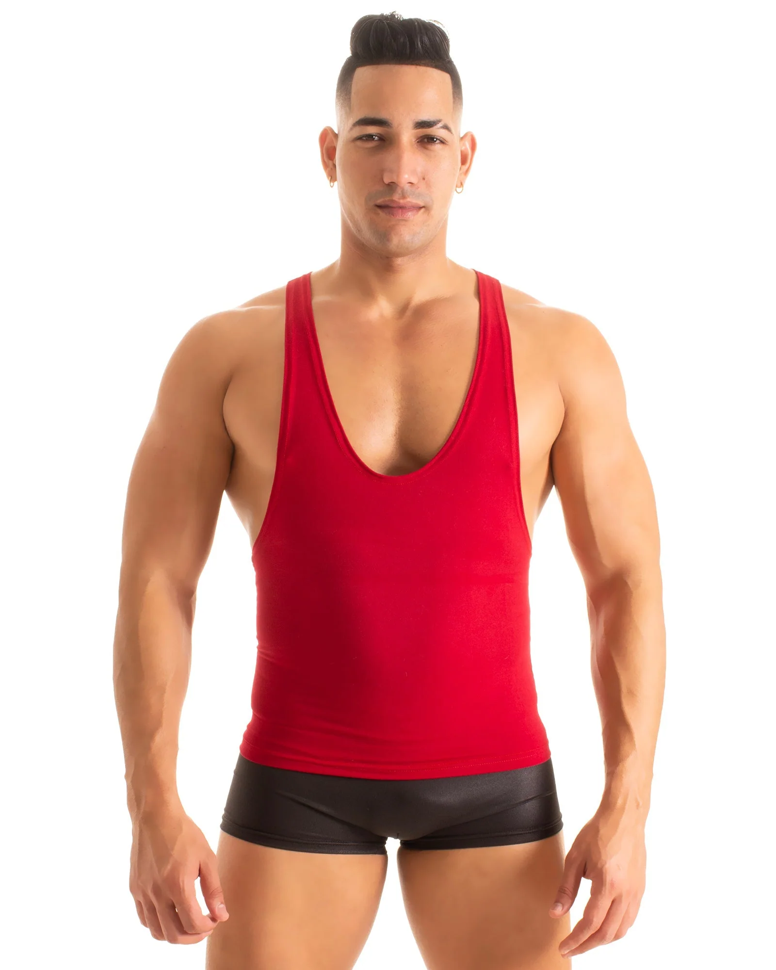 G29 - Men’s Racerback Gym Top – Muscle Fit Tank - Solids - Image 7