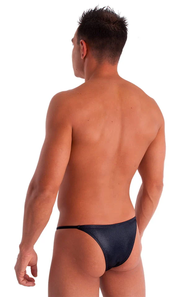 M69 - Mens Adjustable to Micro Pouch Tanning Bikini - Metallics - Image 6