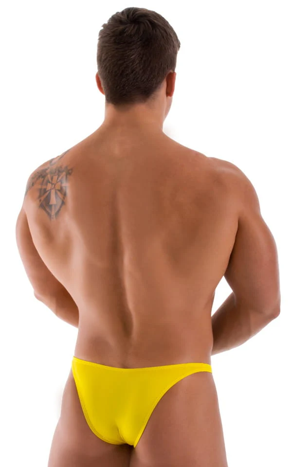 M54POS - Mens Bodybuilder Posing Suit Narrow Back - Solids - Image 16