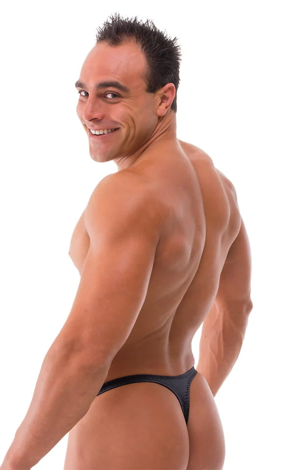 M44 - Mens Bravura Pouch Thong - Metallics - Image 6