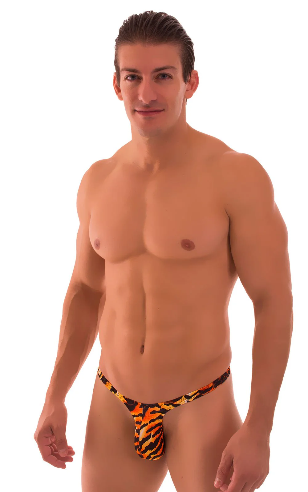 M44 - Mens Bravura Pouch Thong - Prints - Image 25