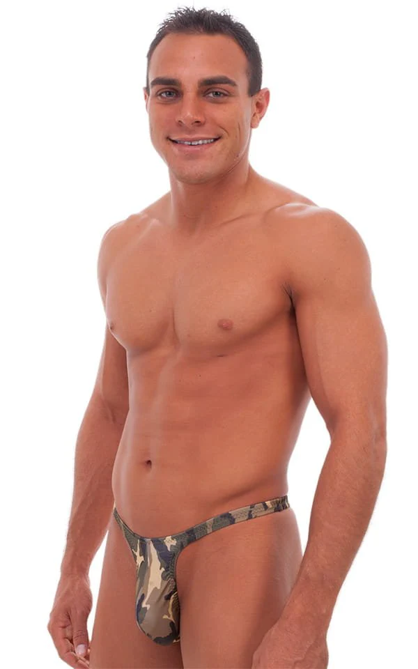 M44 - Mens Bravura Pouch Thong - Prints - Image 8