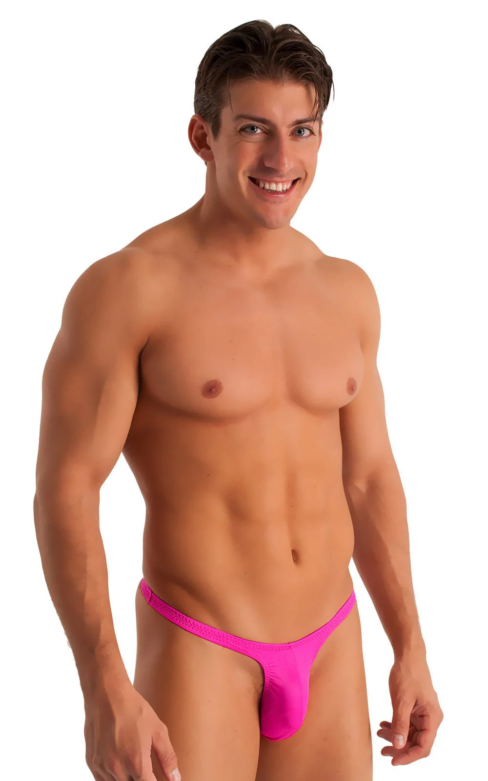 M44 - Mens Bravura Pouch Thong - Solids - Image 30
