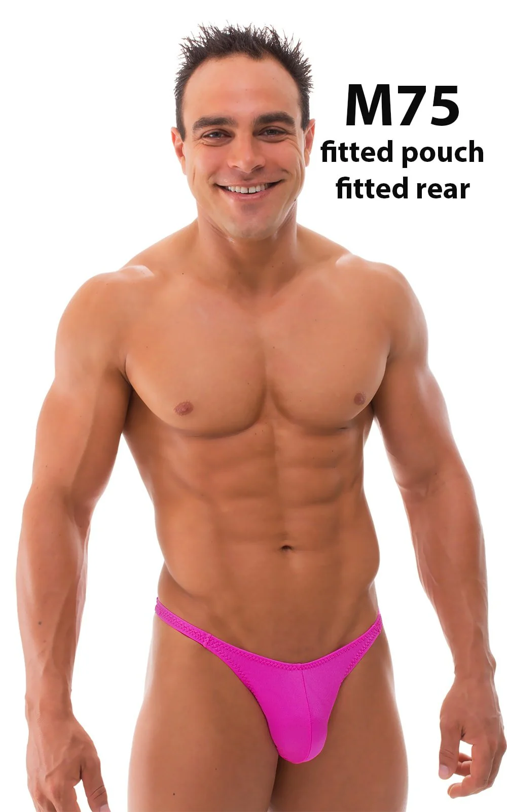 M75 - Mens Fitted Pouch Puckered Back - Solids - Image 13