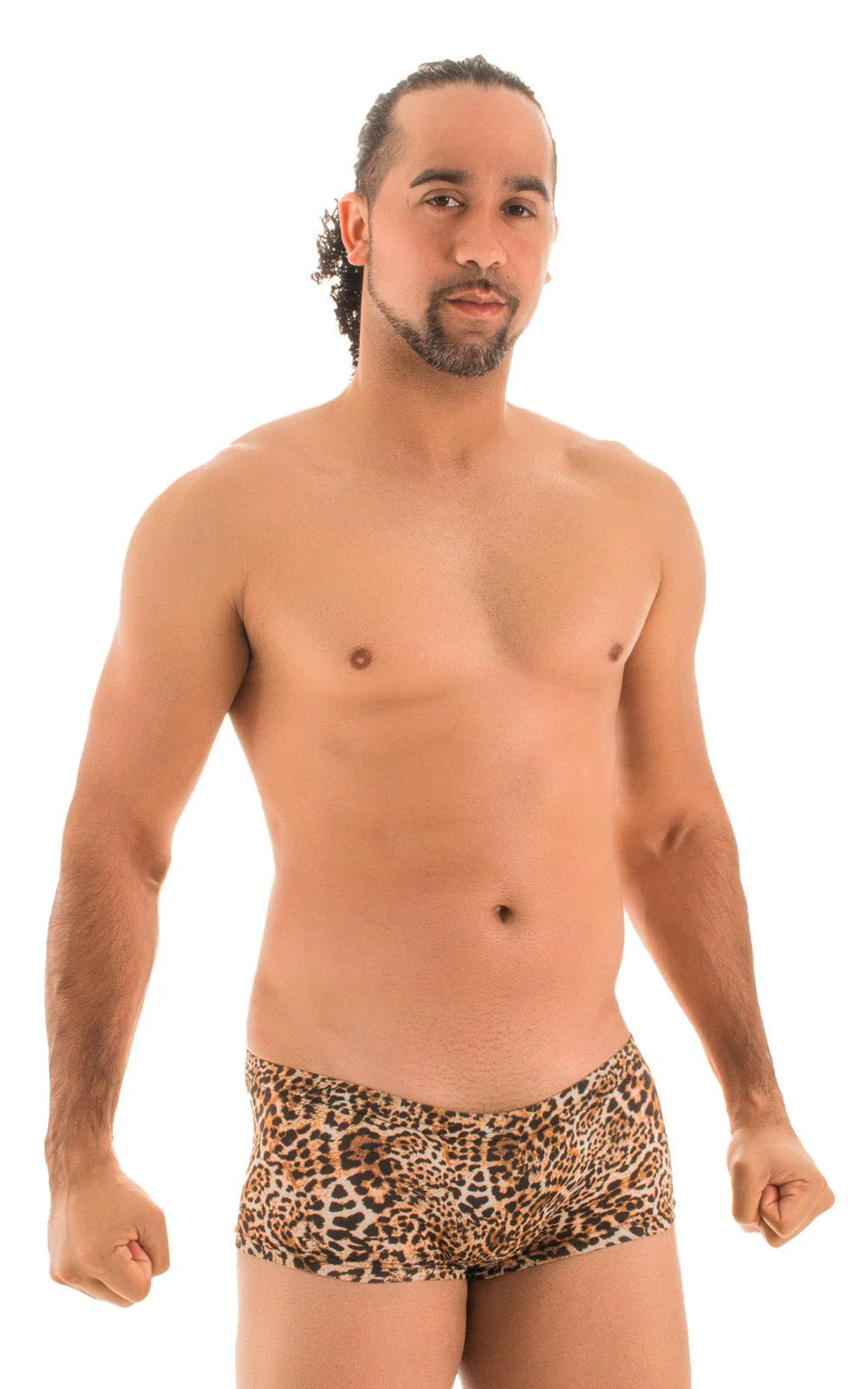M61 - Mens Low Square Cut Swim Trunks - Prints - Image 29