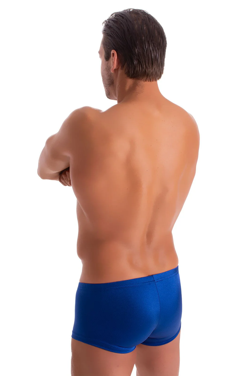 M61 - Mens Low Square Cut Swim Trunks - Solids - Image 23