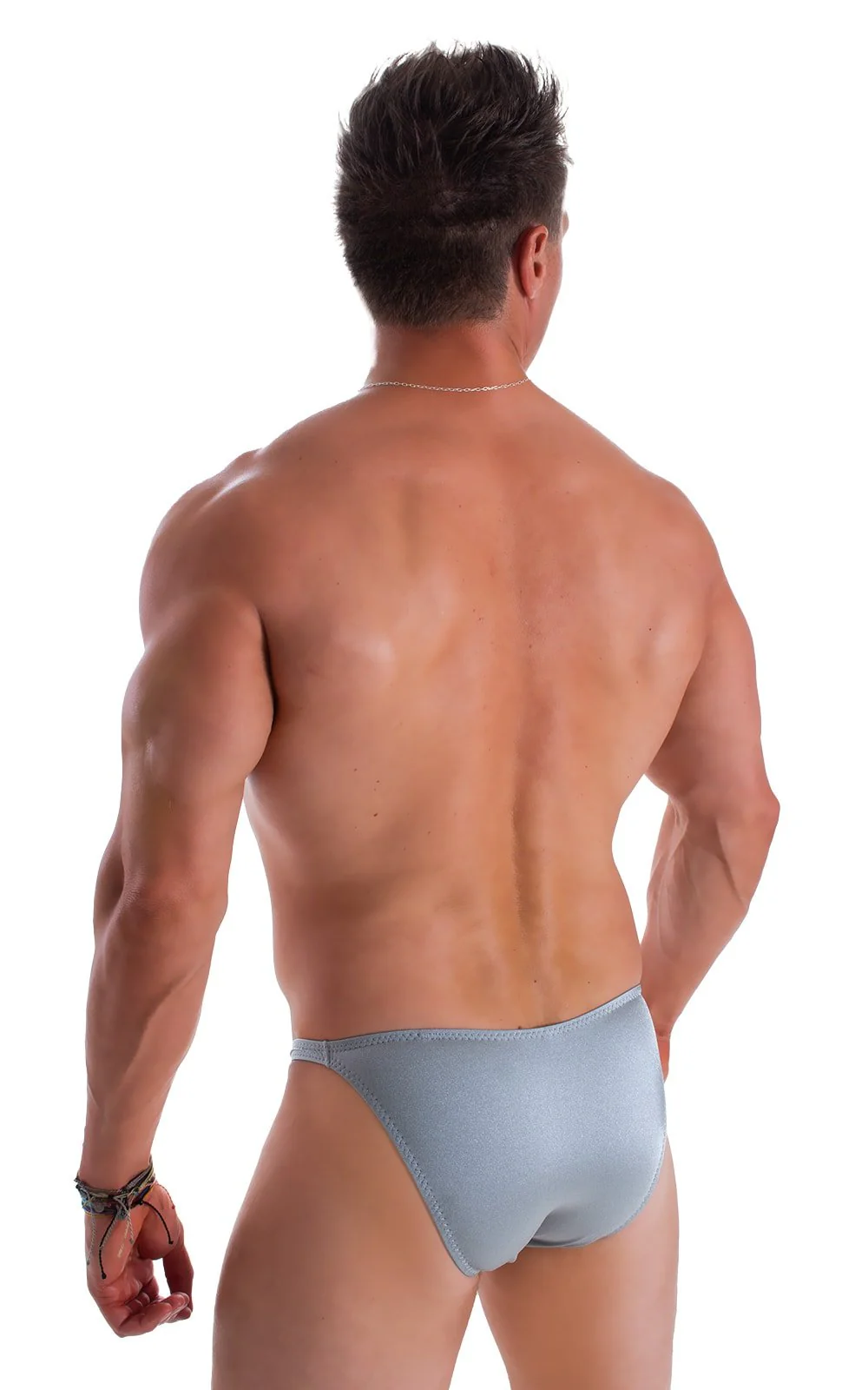 M74 - Mens Micro Pouch Full Back Bikini - Solids - Image 39